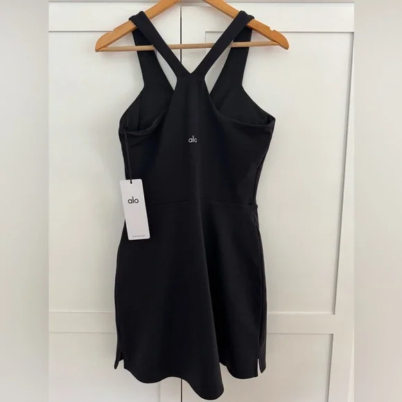 ALO Yoga Black Airbrush Real Dress size Large